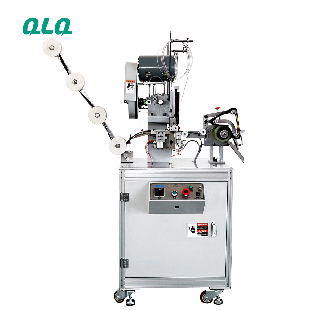 High Quality Semi & Automatic Nylon Zipper Top Stop Molding Machine PP Zipper Stopper Installing Lock Forming Machine