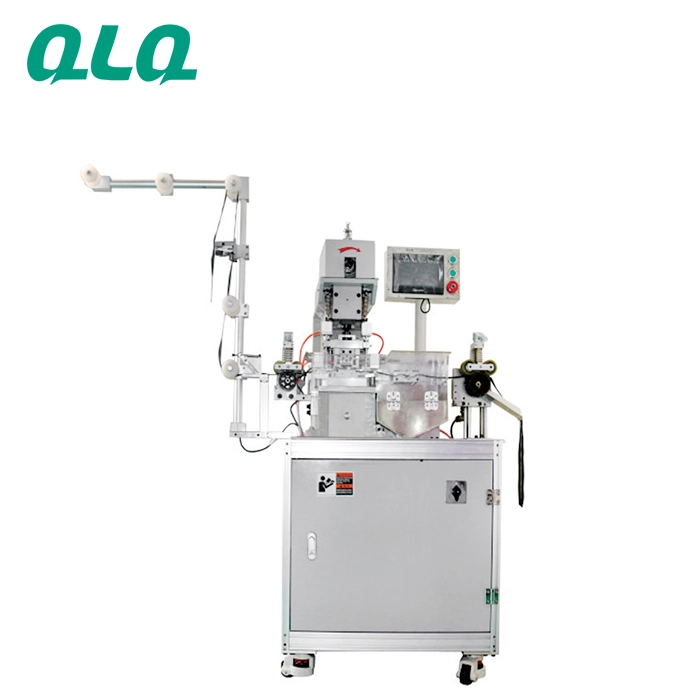 High Quality QLQ Hot Wholesale Automatic Metal Zipper Double Trimming Gapping Machine,Short Model, Zipper Slider Making Machine