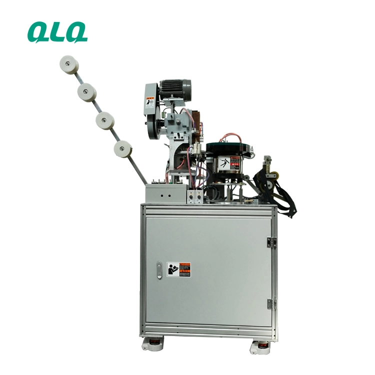 Open End Nylon Zipper Mono Wire Bottom Stop Welding Pin Box Semi Auto Box Fixing Zipper Machine Insert Pin Fixing Insert