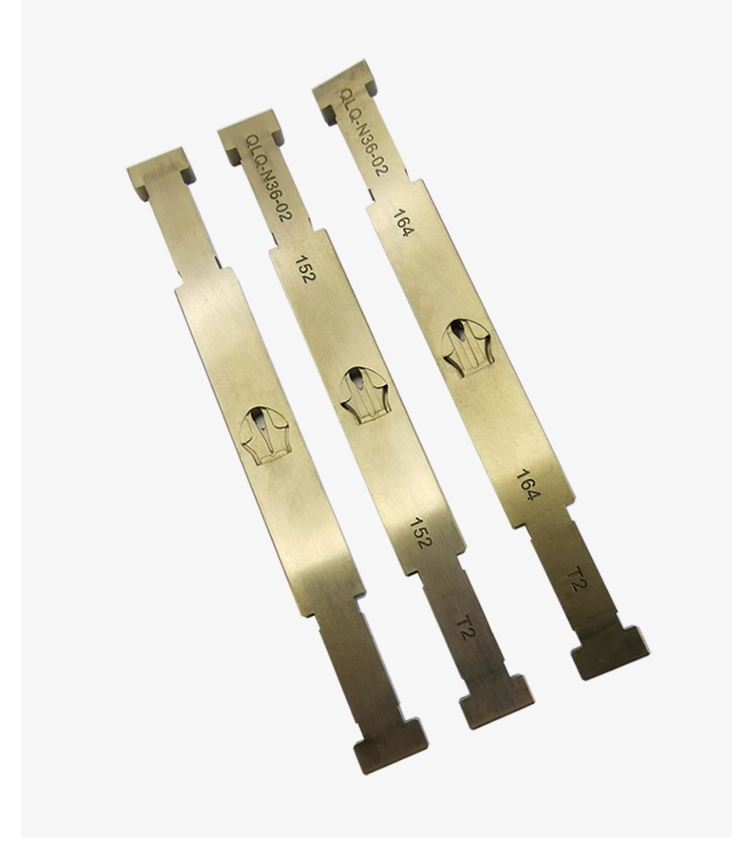 QLQ N36 Slider Body Mould Moving Core Zipper Slider Casting Moulds pressure die casting mould slider 10mm mold number 3