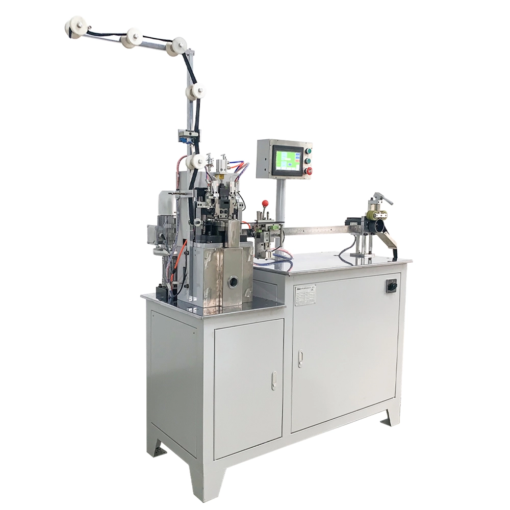 Nylon Zipper machine Double Trimming Gapping Machine(long model) Finish Zipper Making Machine