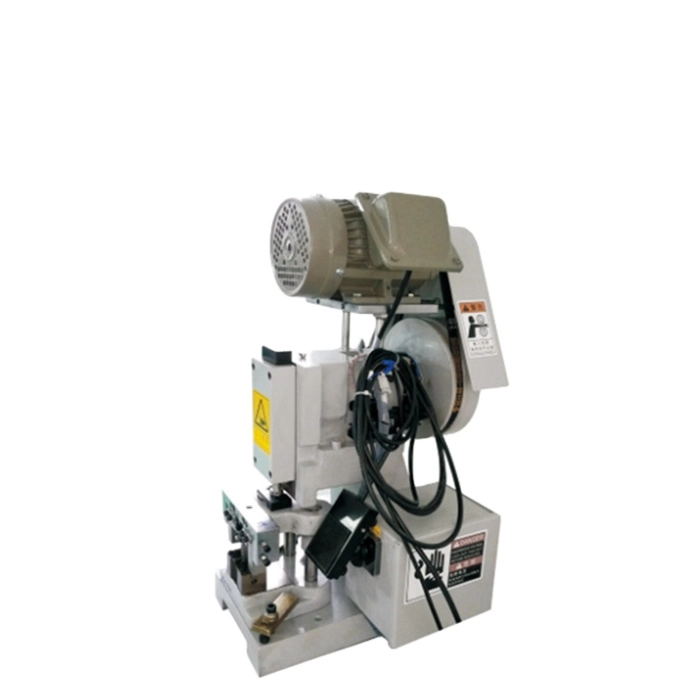 Semi-Auto Nylon Zipper Box Fixing Machine, Zipper Slider Making Factory Assembly Machine Manufacturer