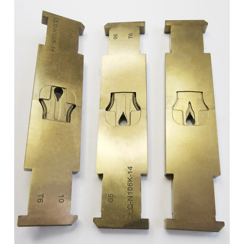 QLQ N106K Body Mould Moving Core Zipper Slider Casting Die Casting Steel Moulds 62gram/pair Slider Mould