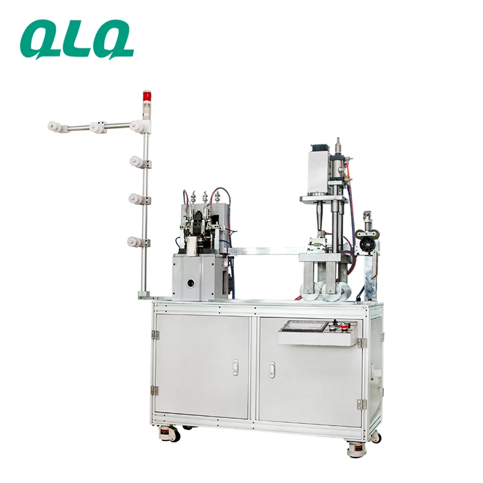 High Quality QLQ Hot Wholesale Automatic Invisible Zipper Double Trimming Gapping&Ultrasonic Teeth Melting Bottom Stop Machine