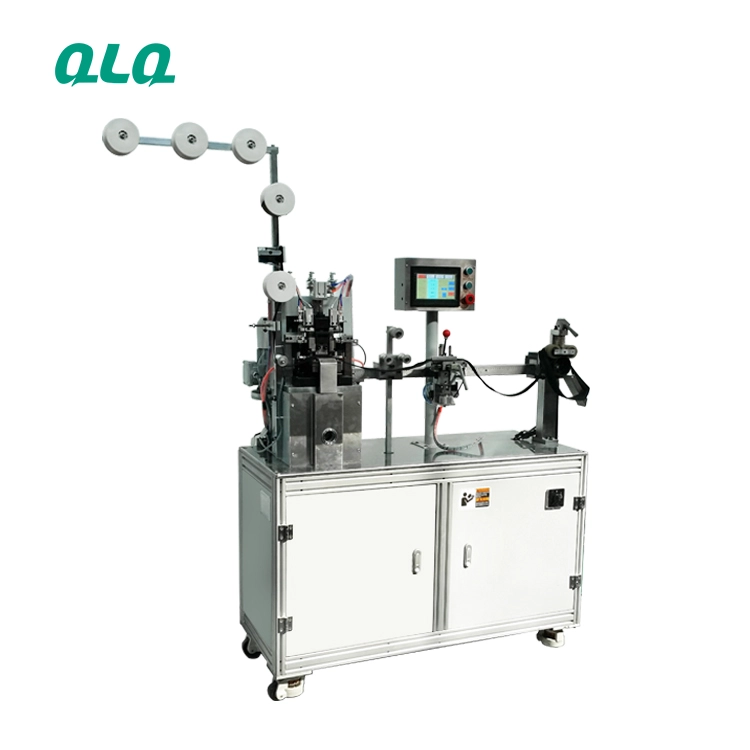 Automatic Double Trimming Gapping Machine with PLC ,zipperslider Making Machines Finished Machine Reverse of Nylon Zipper CN;GUA
